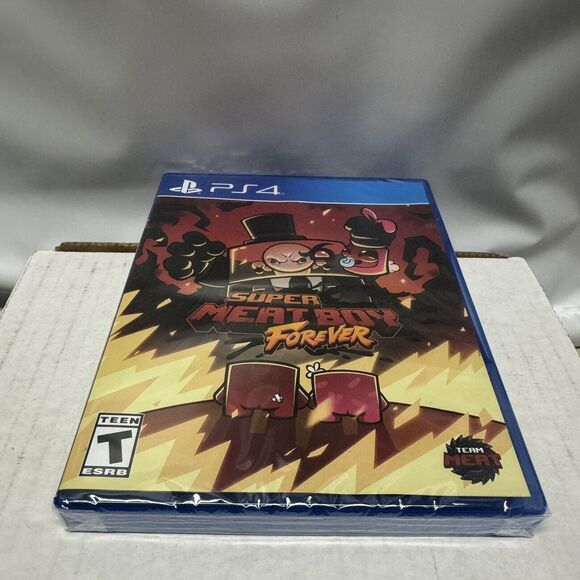 Super Meat Boy Forever PS4 Limited Run Games #411 Action Platformer Playstation - Picture 6 of 8